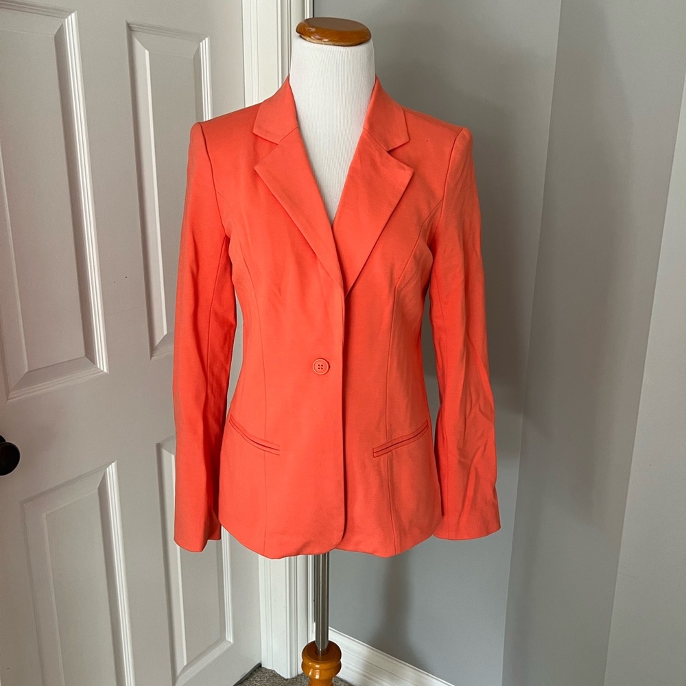 41 Hawthorn Coral Single-Button Blazer NWT